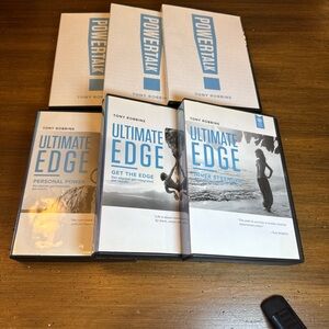 Tony Robbin’s Ultimate Edge and Power Talks 27 CDS 2DVDS